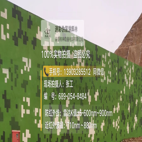 嘉峪关专业承接园区围墙迷彩喷涂、
